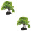 2 Pcs Planta Artificial Para Decoração 8