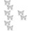 4 Pares De Clips De Com Para De Noiva 9