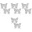 4 Pares De Clips De Com Para De Noiva 5