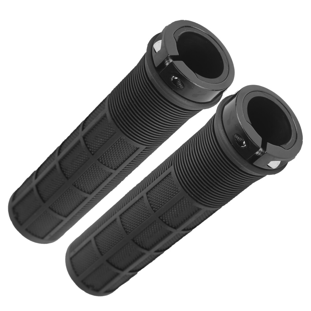 1 Pair Mtb Handlebar Grips 130Mm Lockon Anti-Skid For Mountain Bike Riding 7681359847022