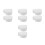8 Stuks Schuim Cake Dummy Hartvormig Bakkerij Model 6