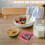100 St Wegwerp Sandwichdoos Met Duidelijke 12X11X6,5 Cm 9