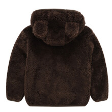 Baby Beerjas Met Capuchon Winter Warm (Donker Koffie 110)