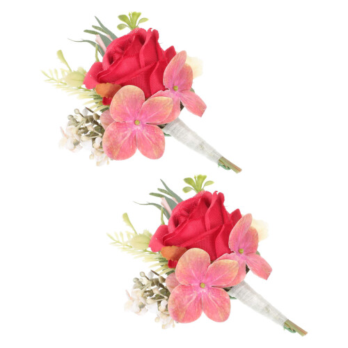 6St Creatieve Bruiloft Corsages Broches Decoratieve
