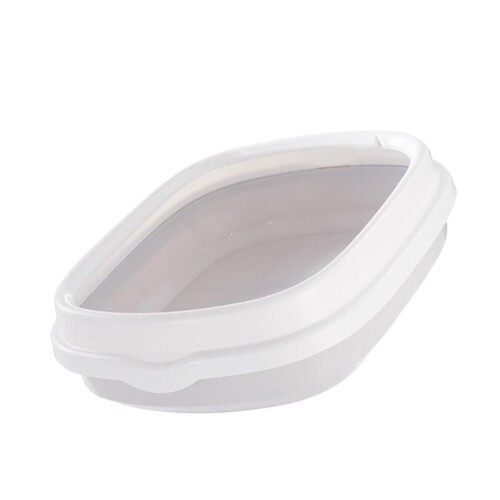 Semi-Omheinde Kattenbak Plastic Plasbestendig Inclusief Schepje