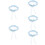 5 Bruidsgarter Kant Band Been Ring 10