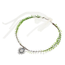 5 Strass Blattkrone Kopfschmuck Für Fee Stirnband Party