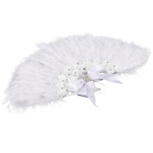 2Stk Handheld Plume Fan Bühnenauftritte Hochzeitsfächer