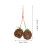 Foraging Parrot Toy Multi Vine 1pack Indoor Play 2