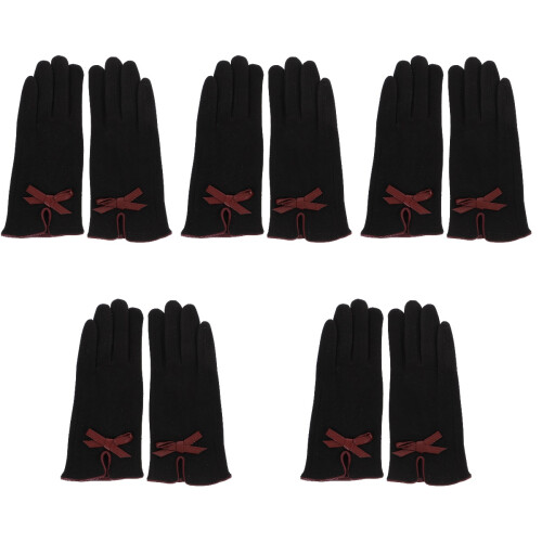 5 Paar Damen Thermohandschuhe Mit Touchscreenfunktion 2