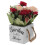 4Stk Künstliche Bonsai Wohnaccessoire 3