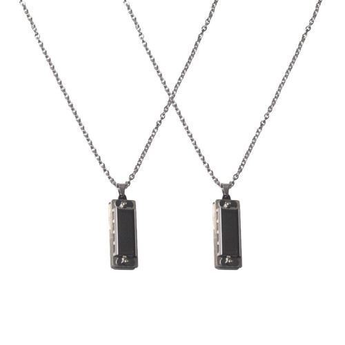 6St Unieke Harmonica Hanger Ketting Muzikaal Accessoire