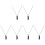 6St Unieke Harmonica Hanger Ketting Muzikaal Accessoire 2