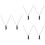 6St Unieke Harmonica Hanger Ketting Muzikaal Accessoire 6