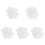 10 Pezzi Maniche Rimovibili In Tulle Per Sposa 4