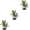 3Pcs Para Simulação Planta De 7
