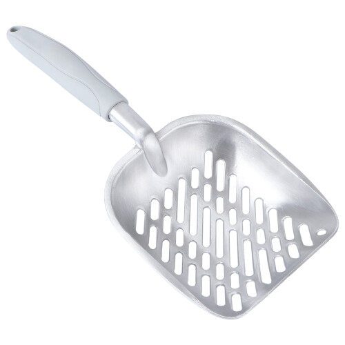 Concha De Com Longo Metal Para E Cachorros