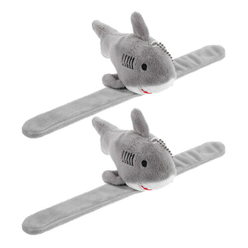 2 Unidades Pulseira De Pelúcia Com Fecho E Desenho