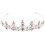 Elegant Tiara De Cristal Faixa Para 9