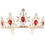 2 Unidades Tiara Coroa De Para Noiva 3