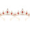 2 Unidades Tiara Coroa De Para Noiva 4