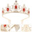 2 Unidades Tiara Coroa De Para Noiva 11