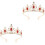 2 Unidades Tiara Coroa De Para Noiva 5