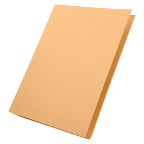 Capa De Caderno Kraft Reutilizável Recarregável