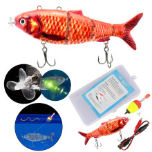 Fishing Electric Lures USB LED Multi-Jointed Swimbait