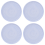 Boho Decorative Tray, Quick Drying Ultra-Absorbent Stone Coasters For Versatile Functionality, Thickened Heat Resistant Premium Silicone, Rose Window 1