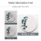 Absorbent Stone Coaster Set, Strong Practicability For Office Or Dining Table, Digital Printing Technology Ensures Pattern Durability For Long-lasting 3