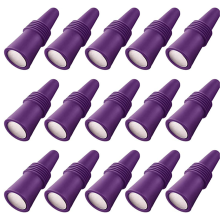 Protetor de Vinho Inovador, Rolhas de Silicone Multicoloridas para Preservar o Frescor das Bebidas, Vedação de Rosca de Seis Camadas Garante