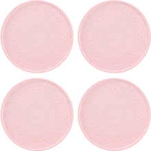 Ultra-Absorbent Stone Coasters, Farmhouse Charm Boho Decorative Tray For Sustainable Eco-Friendly Lifestyle, Mandala Design Coasters For Quick Drying,
