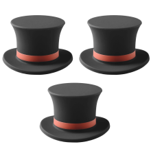 Protetores de Garrafa de Vinho, Tampas de Silicone Elegantes em Formato de Chapéu, Selador Reutilizável de Silicone de Grau Alimentício para