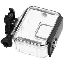 45M Wasserdichte Action-Kamera-Hülle für Gopro 9 Transparentes Kunststoff-Deckel