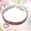 Puppy Pet Necklace Heart Pattern Collar Adjustable 6
