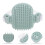 Cat Corner Groomer Rubber Massage Wandmontage 4