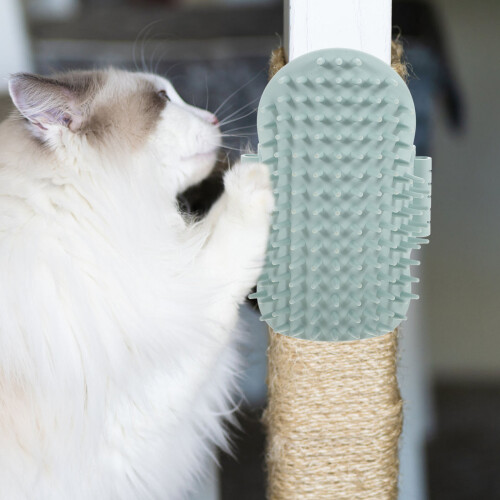 Cat Corner Groomer Rubber Massage Wandmontage 2