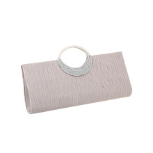 3St Fashion Clutch Beige Avondtas Perfect Prom En Ballen