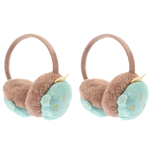 2St Oorbeschermers Plush Winter Accessoire 2