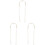 3St Bruids Haarband Wit, Decoratieve Accessoires Voor Vrouwen 3