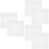 6 Stuks Cakebodems Decoratieve Serveringsdienbladen 10 Inch 6