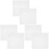 6 Stuks Cakebodems Decoratieve Serveringsdienbladen 10 Inch 2