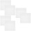 6 Stuks Cakebodems Decoratieve Serveringsdienbladen 10 Inch 7