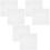 6 Stuks Cakebodems Decoratieve Serveringsdienbladen 10 Inch 3