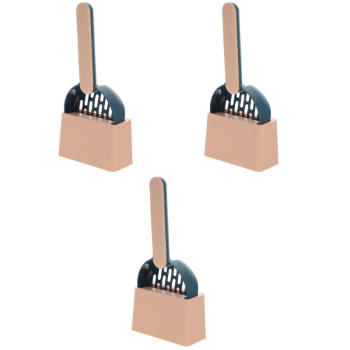 3 Sets Kattebakzeef Met Houder Reiniging 2