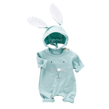 2Stk Baumwollbabyanzug Grün Unisex Für Kleinkinder