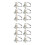 12 Aus Legierung Dekorative Halter 2