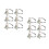 12 Aus Legierung Dekorative Halter 8
