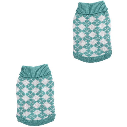 2Stk. Katzenpullover Für Welpen, Herbst Winter Kleidung 2